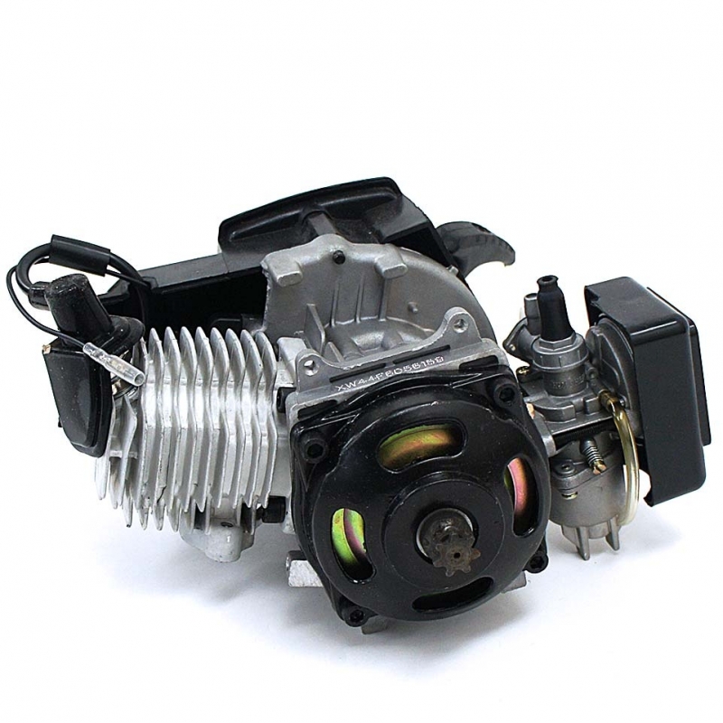 Motore Originale Monoblocco Minimoto Aria 49cc Carburatore 12mm