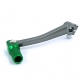Pedale cambio alluminio forgiato - Titanio / Verde