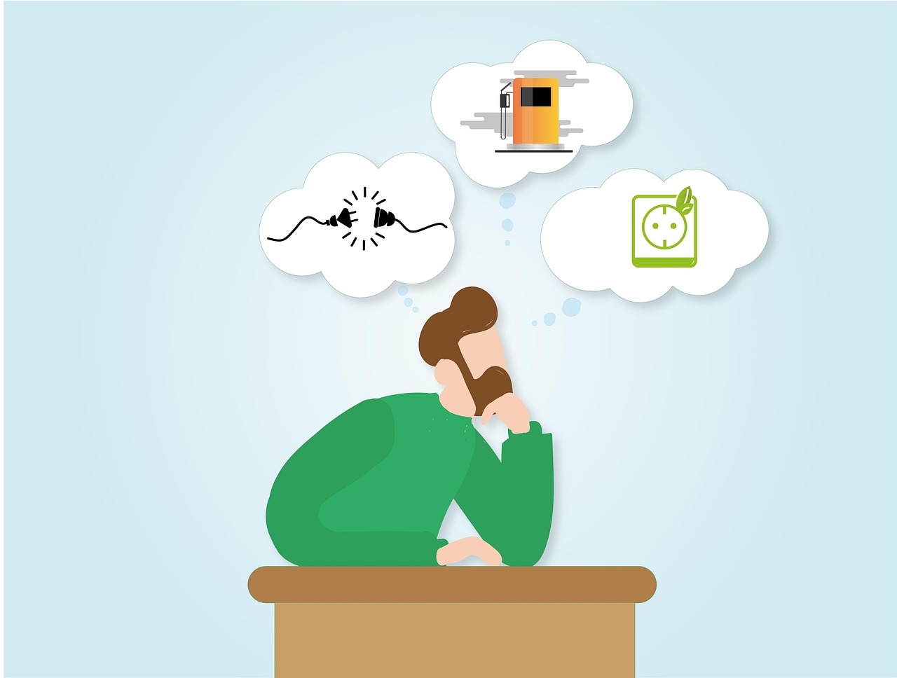 Grafico che confronta il risparmio tra auto elettrica e ibrida in un'analisi pratica.