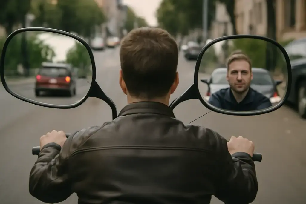 Conviene montare specchietti retrovisori maggiorati sulla moto? La visibilità reale cambia più di quanto pensi