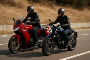 Come cambia la guida passando da una sport-tourer a una naked? L’aspetto che ribalta le aspettative sul comfort