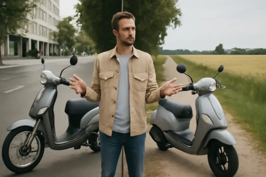Scooter ruote alte vs ruote basse: come capire quale scegliere in base al tipo di tragitto quotidiano