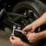 Come regolare correttamente la catena della moto: il parametro nascosto che molti ignorano