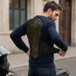 Paraschiena moto per uso quotidiano: il dettaglio sulla vestibilità che fa la vera differenza in caso di caduta