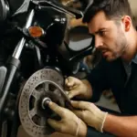 Manutenzione freni a disco per motociclette: la procedura che migliora davvero la frenata