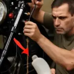 Fare rifornimento in moto: come evitare che il carburante finisca su sella e parti verniciate